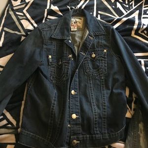 TRUE RELIGION JEAN JACKET XL